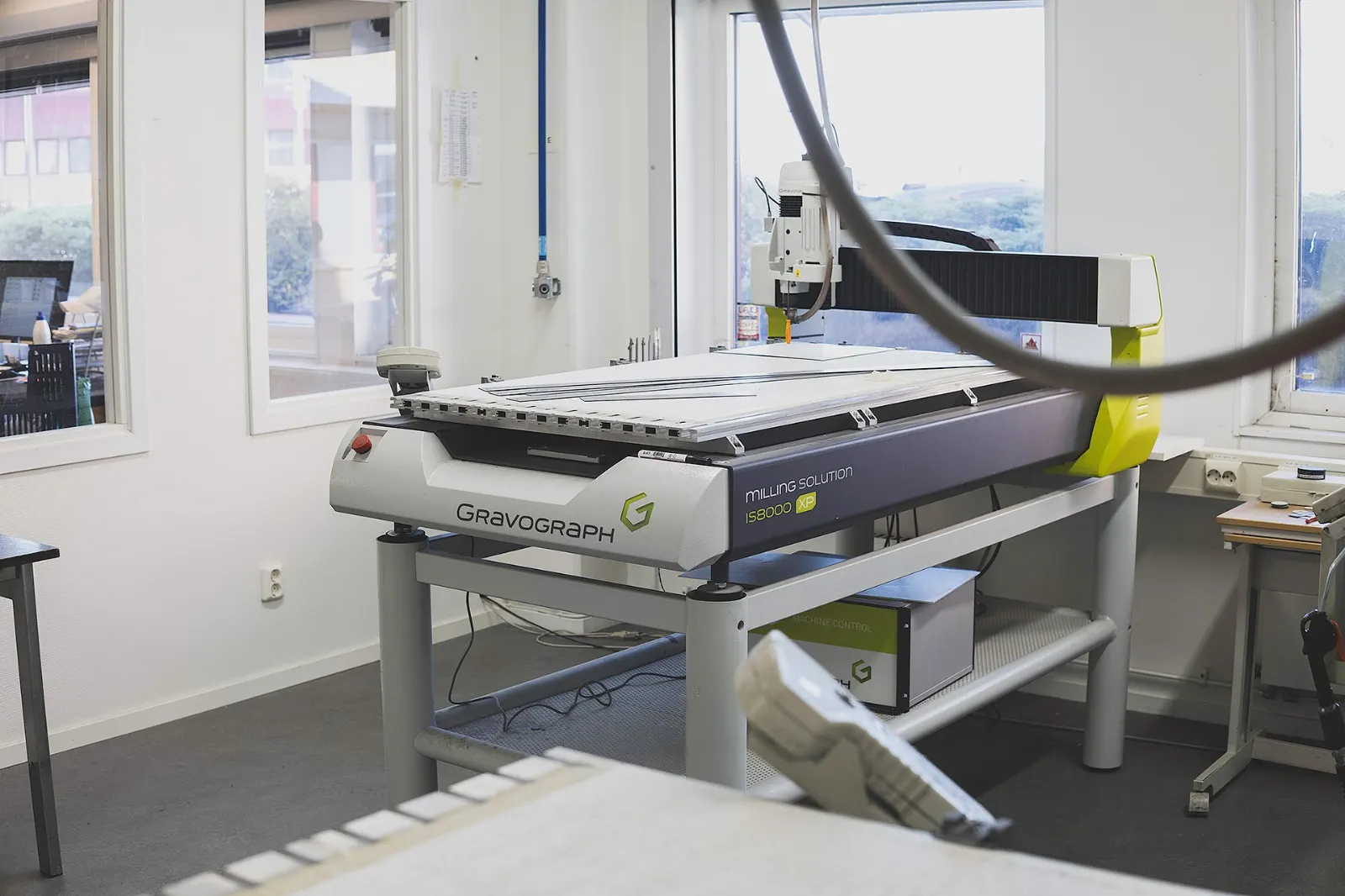 Laserparken i produktionen